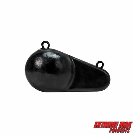 EXTREME MAX Extreme Max 3006.6625 Coated Keel-Style Downrigger Weight - 10 lbs. 3006.6625